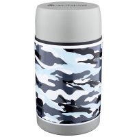 ТЕРМОС AGNESS С ШИРОКИМ ГОРЛОМ 1000 МЛ.КОЛБА НЕРЖ.СТАЛЬ (КОР=12ШТ.)