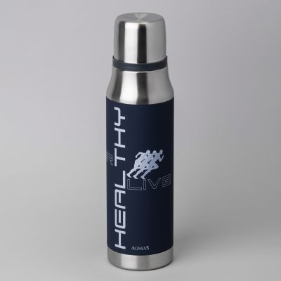 ТЕРМОС HEALTHY LIVE 1000 МЛ, КОЛБА НЕРЖ.СТАЛЬ 18/10-0