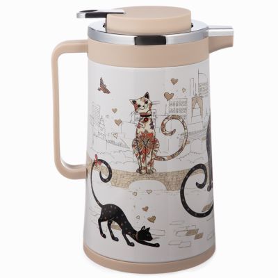 ТЕРМОС СО СТЕКЛЯННОЙ КОЛБОЙ, 950 МЛ, КРЫШКА С КЛАПАНОМ, СЕРИЯ 