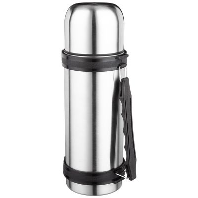 ТЕРМОС AGNESS УНИВЕРСАЛЬНЫЙ 1000 МЛ КРЫШКА-ЧАШКА, ВИНТОВАЯ ПРОБКА, УЗКОЕ ГОРЛО, КОЛБА НЖС-0