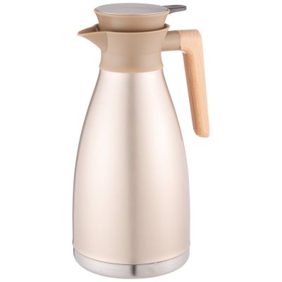 ВАКУУМНЫЙ КУВШИН (ТЕРМОС) AGNESS ИЗ НЕРЖ.СТАЛИ 2,0Л ЦВЕТ БРОНЗОВЫЙ-4