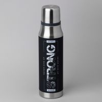 ТЕРМОС STAY STRONG 1000 МЛ, КОЛБА НЕРЖ.СТАЛЬ 18/10