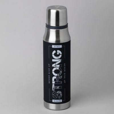 ТЕРМОС STAY STRONG 1000 МЛ, КОЛБА НЕРЖ.СТАЛЬ 18/10-0