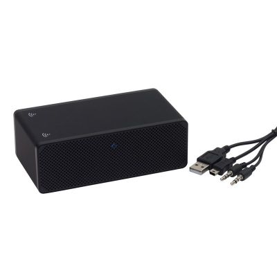 Интерактивная колонка BOOSTER, чёрный-0