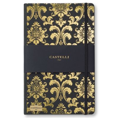 Блокнот Baroque Gold Black-0