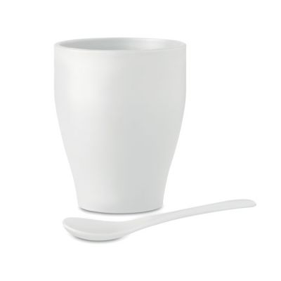 Кружка с ложкой 300 мл-10