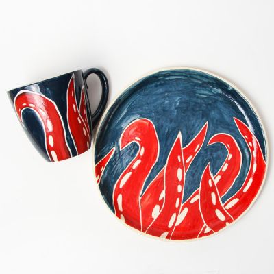 Тарелка 20 см.-1