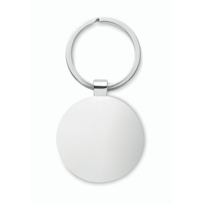 Брелок круглый бамбук-5