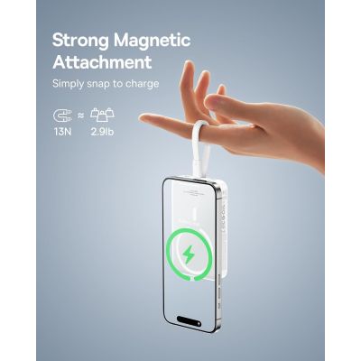 Внешний аккумулятор Baseus Magnetic-0