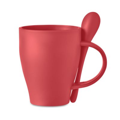 Кружка с ложкой 300 мл-3