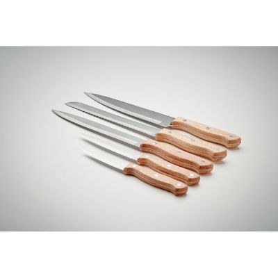 Набор ножей с подставкой-2