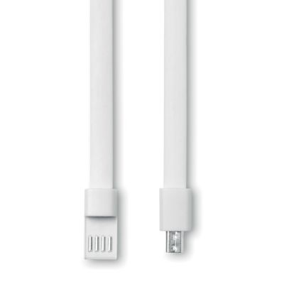 USB браслет, белый-2
