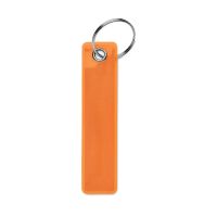 Reflective key ring in PVC