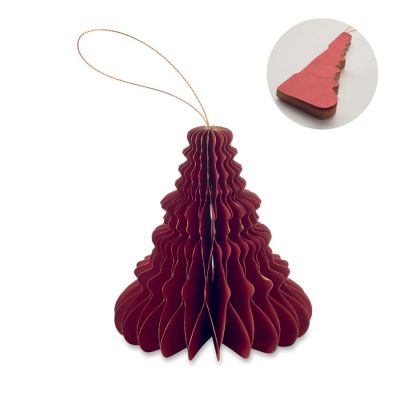 Christmas paper tree hanger-0