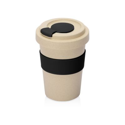 Стакан из пшеничного волокна «Flava» черный-0