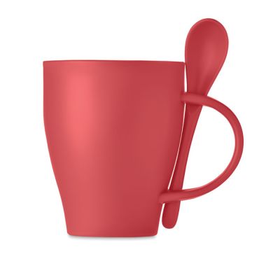 Кружка с ложкой 300 мл-1