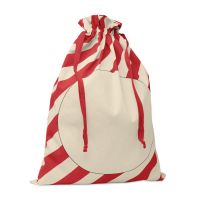 Large Santa cotton bag