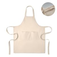 Organic cotton apron 240 gr/m;#178;