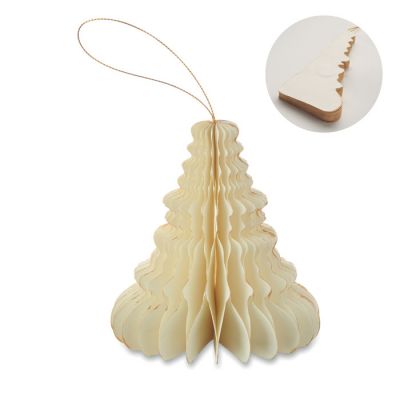 Christmas paper tree hanger-0
