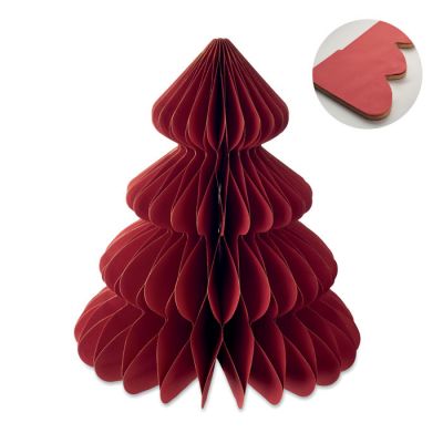 Paper Xmas tree decoration-0