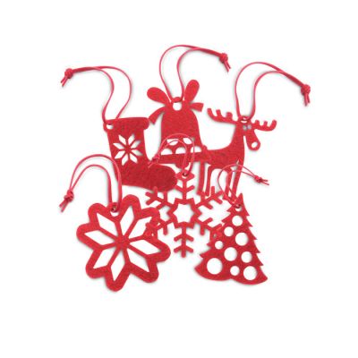 Набор фетровых подвесок-4