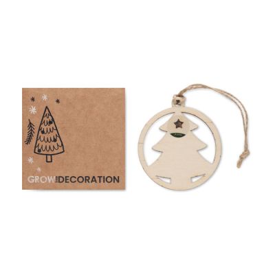 Украшение деревянное-0