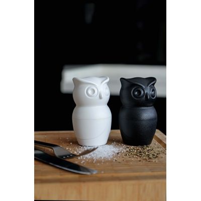 МЕЛЬНИЦА ДЛЯ СПЕЦИЙ Tasty Owl, чёрная-1