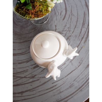 Сахарница с кроликами (NEW), 1000 мл, Белый-2