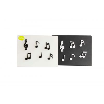 МАГНИТЫ MEMODY MAGNET (6 ШТ. / УПАК.), белые-1