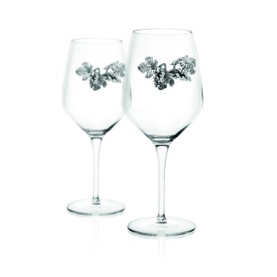 Комплект бокалов для красного вина 6 шт  UVA BLACK в подарочной упаковке-1