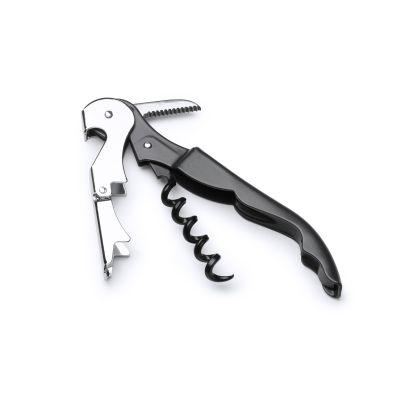 Штопор из нержавеющей стали MERLOT, Черный-3