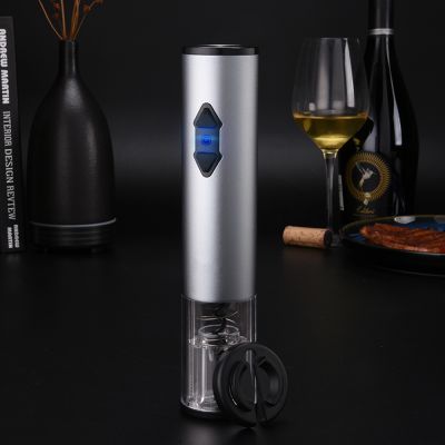 Винный электрический штопор  Божоле, серебро-1