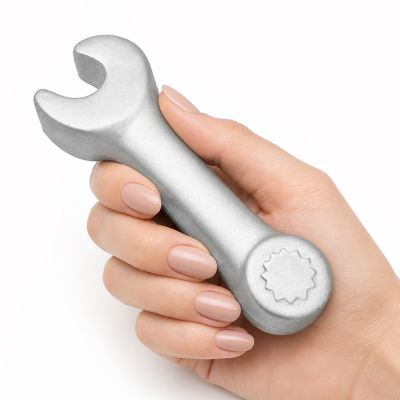Антистресс Wrench, серебро-6