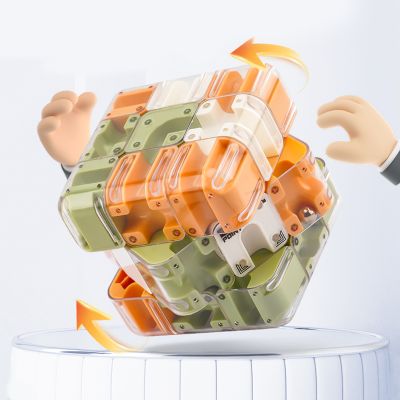 Антистресс-головоломка TURN & TWIST, прозрачный-4