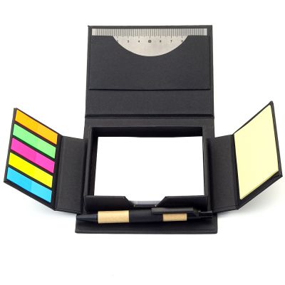 Набор для записей со стикерами Notora, черный-1