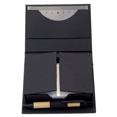 Набор для записей со стикерами Notora, черный-3