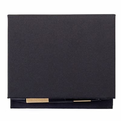 Набор для записей со стикерами Notora, черный-6