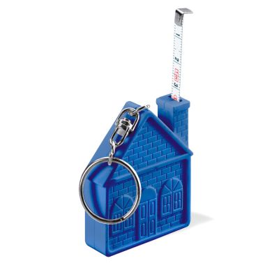 Брелок-рулетка "Home", 1 метр, синий-0