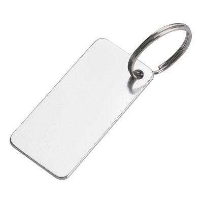 Брелок из переработанного алюминия Convert, серебро-0