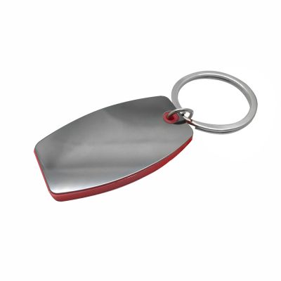 Брелок "Nobel", металлический, красный-0
