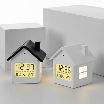 Часы метеостанция HomeTime, черные-4