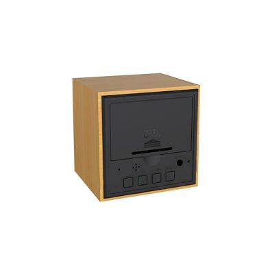 Многофункциональные часы - погодная станция, бежевые-2