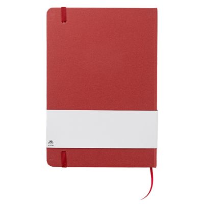 Блокнот из растительного сырья Tutti Frutti, вишнёвый-4