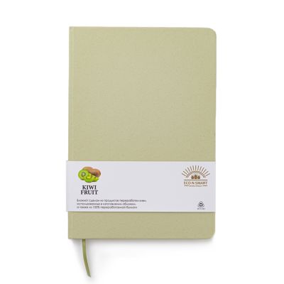 Блокнот из растительного сырья Tutti Frutti, киви-3