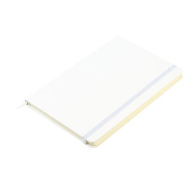 Блокнот A5 "Monte" с линованными страницами, белый-0