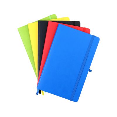 Блокнот А5 "Legato" с линованными страницами, красный-2