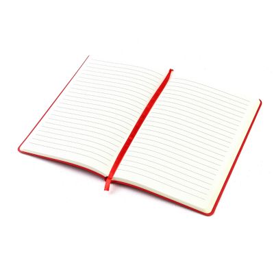 Блокнот A5 "Molto" c линованными страницами, красный-1