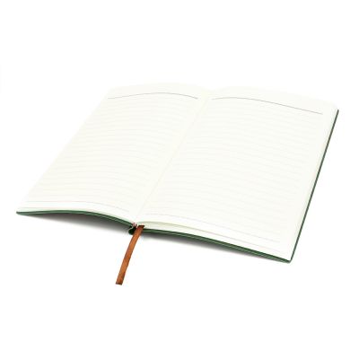 Блокнот A5 "Donnie" c карманом для ручки, тёмно-зелёный-2