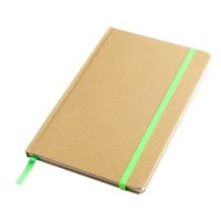 Блокнот "Элвин" с линованными страницами, зеленый