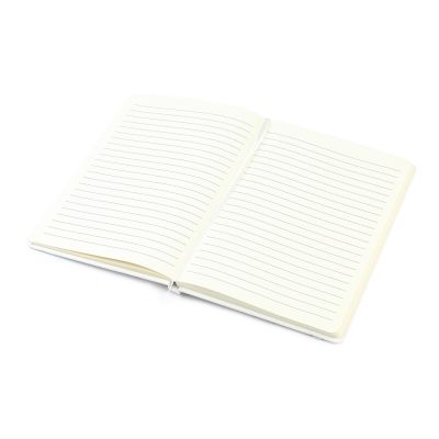 Блокнот A5 "Monte" с линованными страницами, белый-1